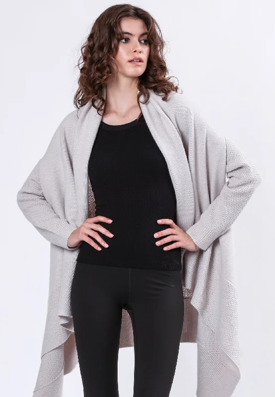 UNITE CARDIGAN STONE Stylish Sweatshirt Look