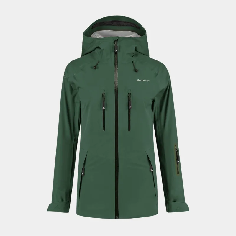 Mountain Hardshell Jacket Dark Green | Womens