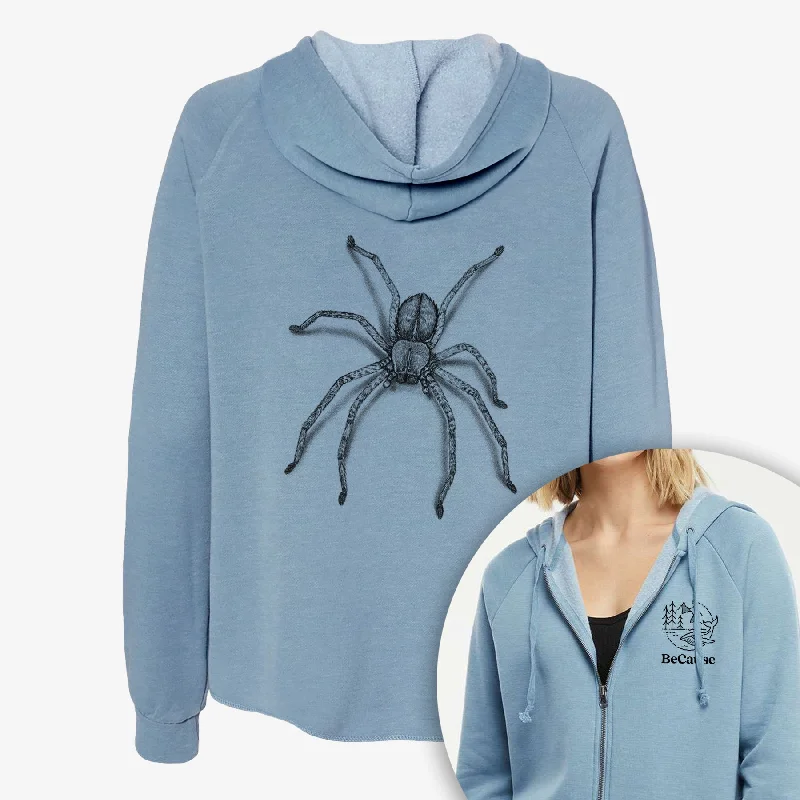 Huntsman Spider - Olios giganteus - Women's Cali Wave Zip-Up Sweatshirt Hoodie Sweatshirt Set