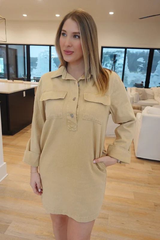 Kayce Shirt Dress Shirt Dress Outfit