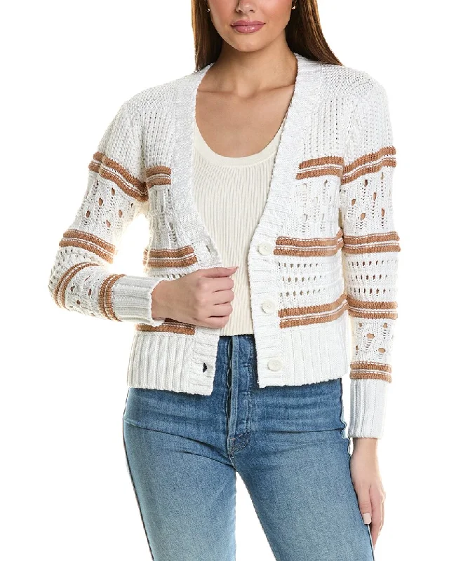 Autumn Cashmere Chunky Cardigan Columbia sweaters