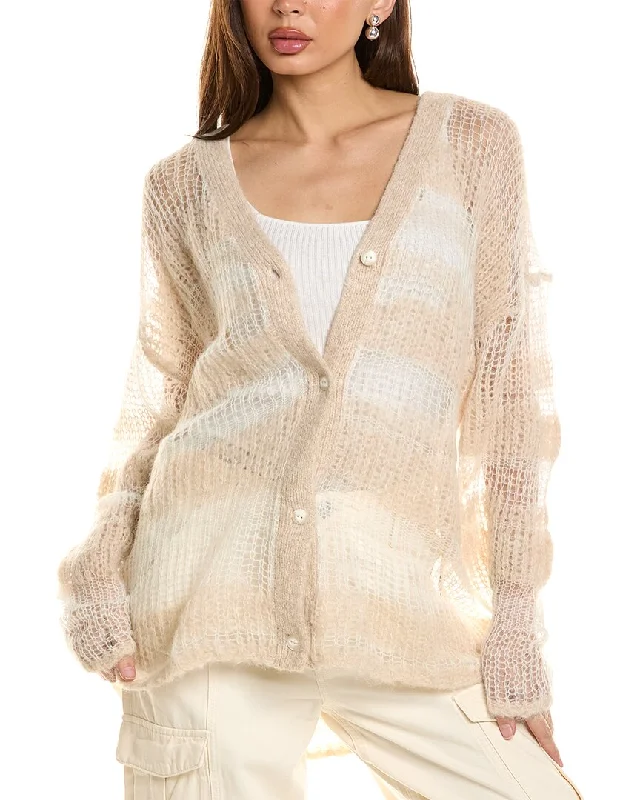 rag & bone Lillian Alpaca & Wool-Blend Cardigan Edgy sweaters