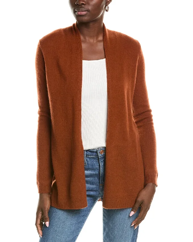 sofiacashmere Cashmere Drape Cardigan Streetwear sweaters