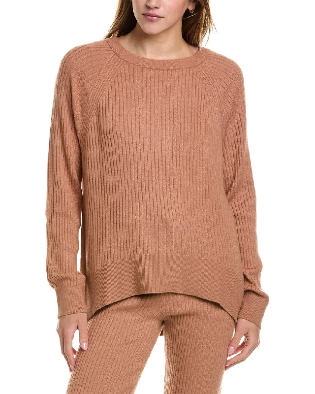 Spiritual Gangster Luxe Essential Doutzen Ballet Wool-Blend Sweater Best sweaters for work