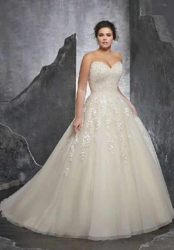 Julietta - 3238 - Kasmira - Cheron's Bridal, Wedding Gown Mermaid Style Gown