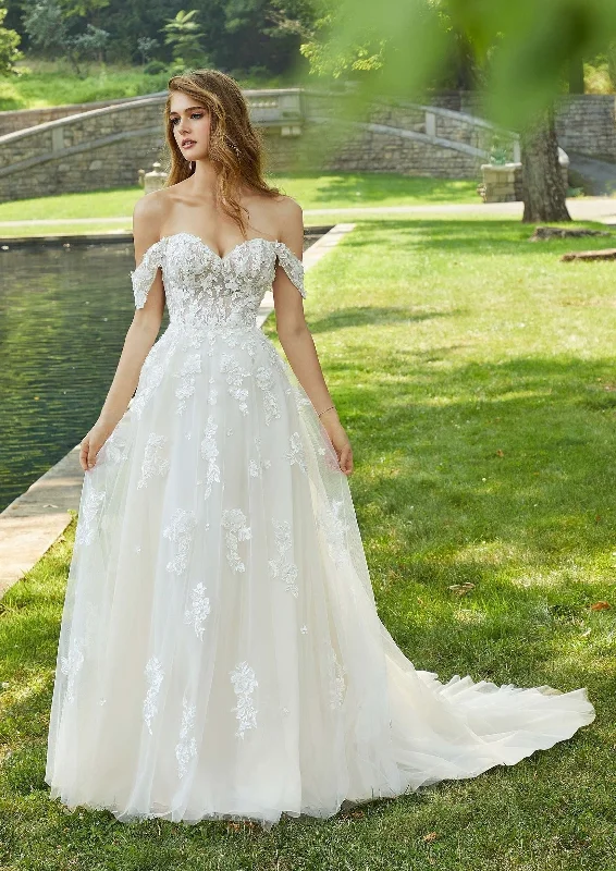 Voyage by Morilee Dani Wedding Dress Mermaid Lace Gown