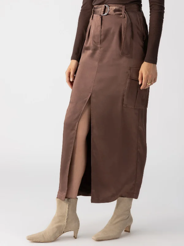 Classy Cargo Standard Rise Skirt Brown Sugar Summer unclassified skirts