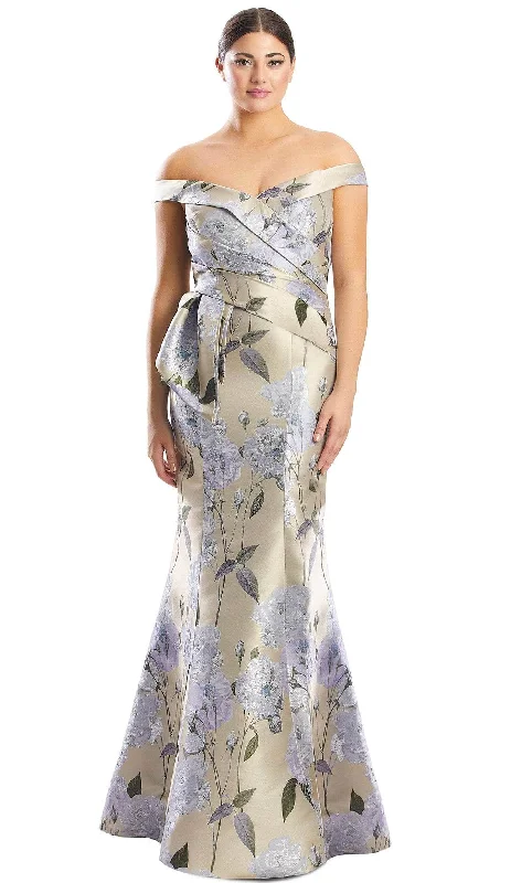 Alexander by Daymor 1767S23 - Floral Mermaid Dress New Year's Eve floral dresses