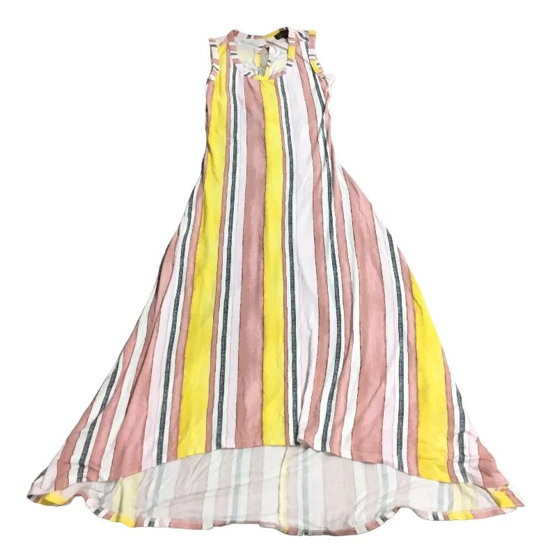 Dress Casual Maxi By Jessica Simpson In Striped Pattern, Size: M Casual Maxi Skirt