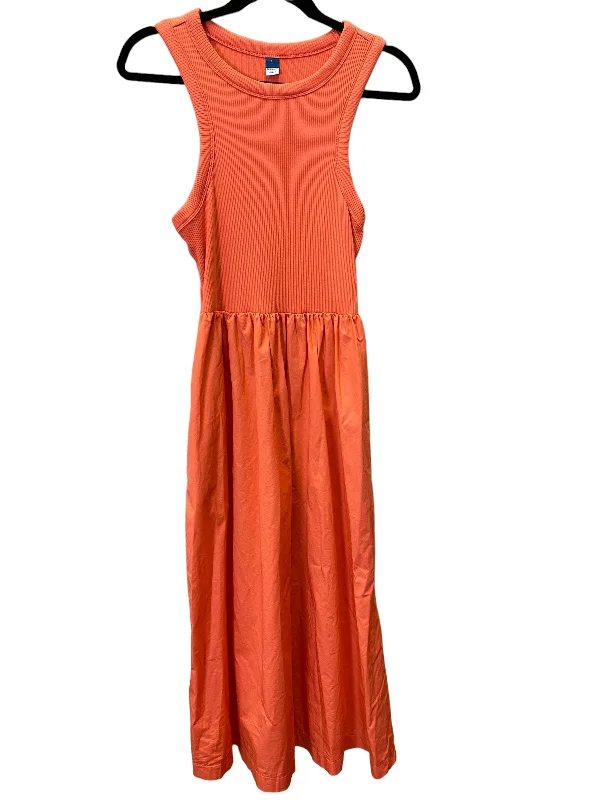 Dress Casual Maxi By Old Navy In Orange, Size: L Elegant Maxi Skirt