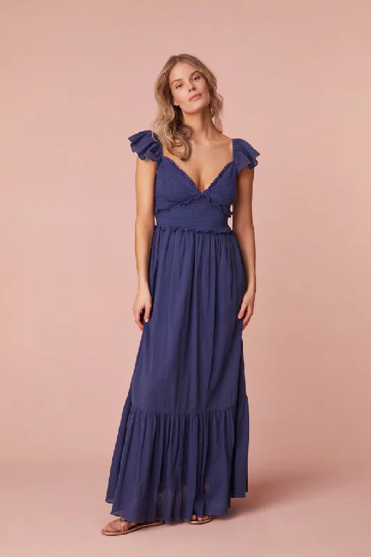 Katina Cotton Maxi Dress Cozy Maxi Dress