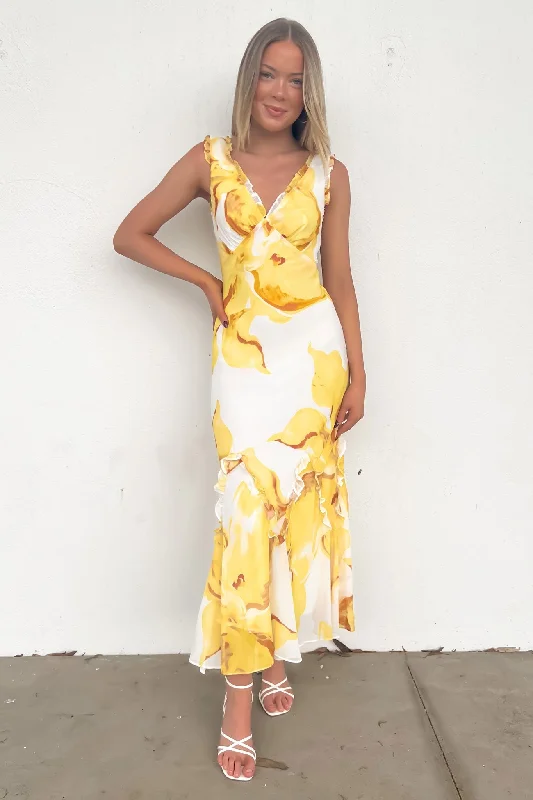 Sophie Maxi Dress Marigold Maxi Skirt Look