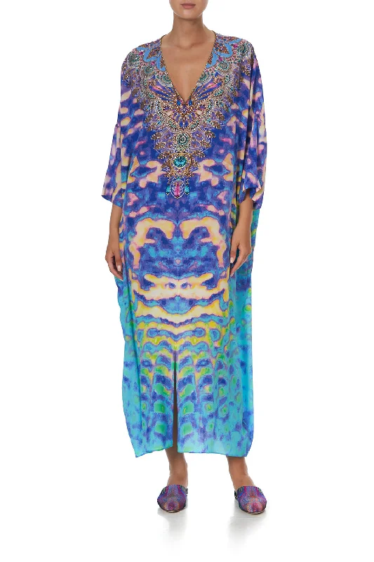 V NECK BATWING KAFTAN THE CALL OF THE BANSHEE Stylish unclassified dresses