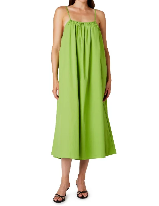 Alexandra Dress In Pesto Party unclassified dresses