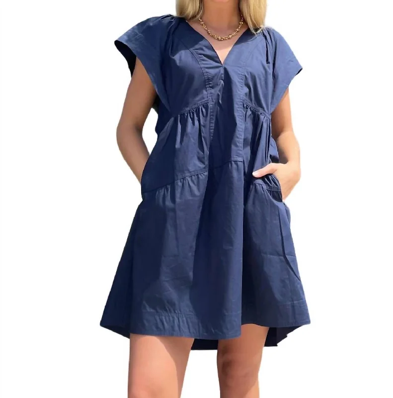 Bella Dress In Navy Affordable unclassified dresses