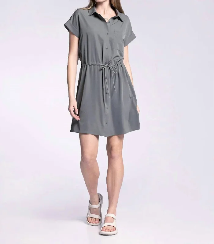 Billy Dress In Pewter Green Chic unclassified dresses