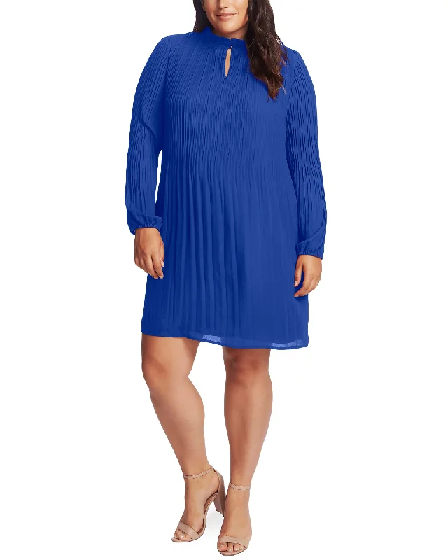 Karina Pleated Keyhole Dress | 481-OCEAN SPRAY Holiday unclassified dresses