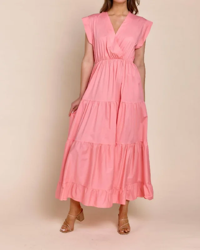 Tahoe Dress In Coral Earthy tone unclassified dresses