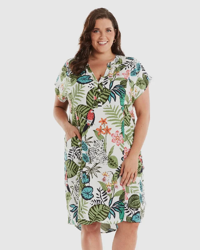 Tropics Dress | Print Lightweight unclassified dresses