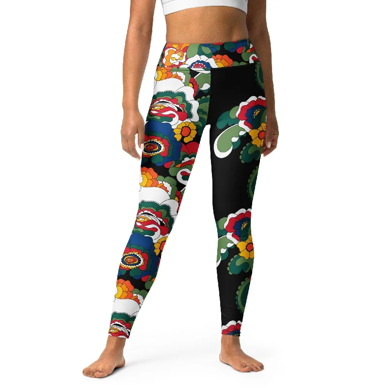 GROOVY KURBITS black - Yoga Leggings High-end unclassified dresses